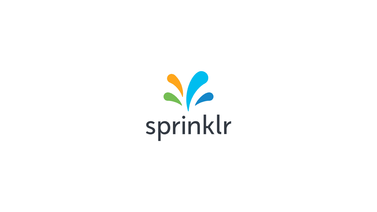 Animated GIF showing Sprinklr.com navigation.